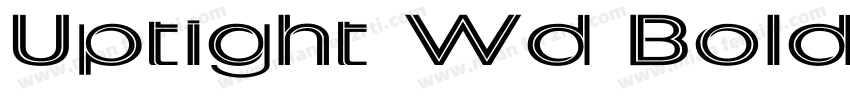 Uptight Wd Bold Italic字体转换